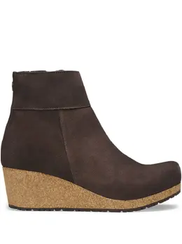Birkenstock: Коричневые ботинки 