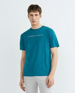 Tommy Jeans: Тёмная футболка 