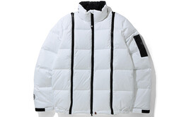 A BATHING APE: Чёрный пуховик 