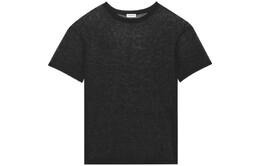 Saint Laurent: Чёрная футболка 