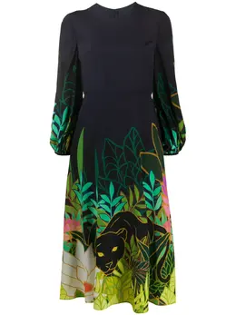 Valentino: Платье миди 