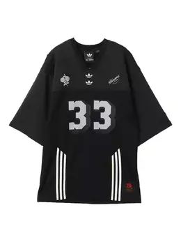 adidas: Чёрная футболка  X