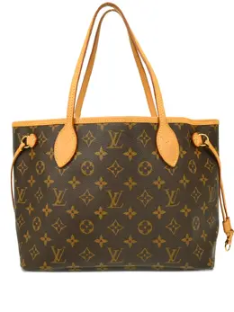 Louis Vuitton Pre-Owned: Коричневая сумка-шоппер 