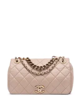 CHANEL Pre-Owned: Коричневая сумка 
