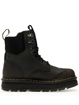 Dr. Martens: Чёрные ботинки 