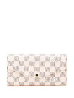 Louis Vuitton Pre-Owned: Белый кошелёк 