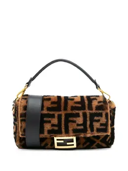 Fendi Pre-Owned: Коричневая сумка 