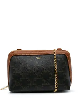 Céline Pre-Owned: Коричневый клатч 