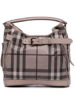 Burberry Pre-Owned: Серая сумка 