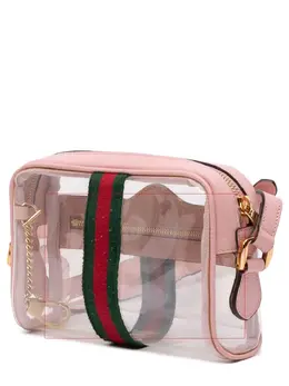 Gucci Pre-Owned: Розовая сумка через плечо 
