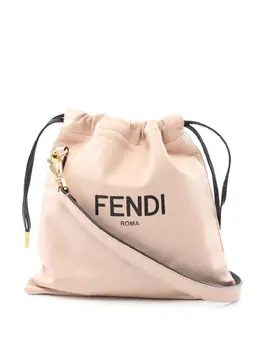 Fendi Pre-Owned: Розовая сумка через плечо 