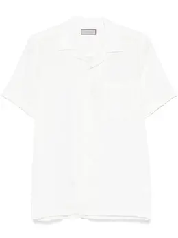 Canali: Льняная рубашка 