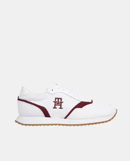 Tommy Hilfiger: Белые кроссовки 