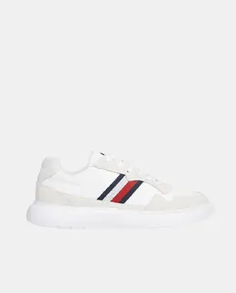 Tommy Hilfiger: Белые кеды 