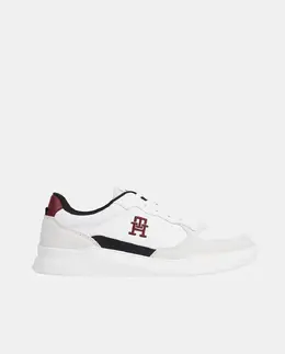 Tommy Hilfiger: Белые кроссовки 