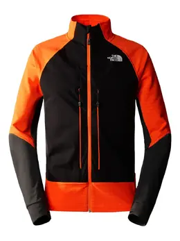 The North Face: Куртка  Logo с принтом