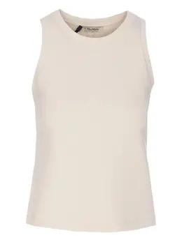 'S Max Mara: Белая майка 