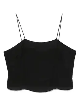 Christian Dior Pre-Owned: Чёрный топ 