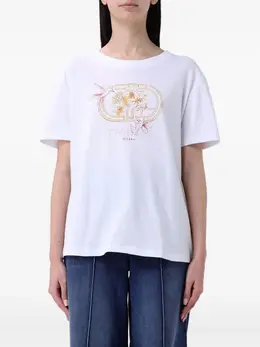 TWINSET: Хлопковая футболка 
