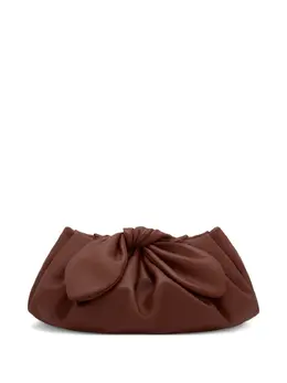 Oscar de la Renta: Коричневый клатч 