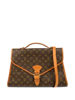 Louis Vuitton Pre-Owned: Коричневая сумка-шоппер 