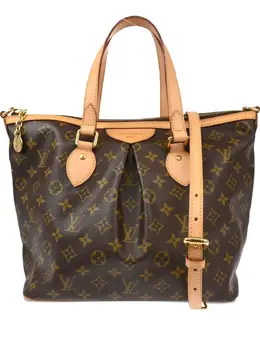 Louis Vuitton Pre-Owned: Коричневая сумка-шоппер 