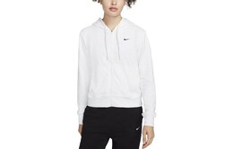Nike: Белая толстовка 