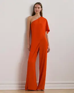 Lauren Ralph Lauren: Оранжевый комбинезон 
