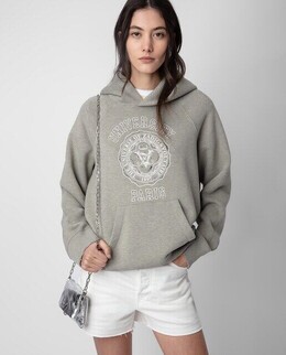 Zadig & Voltaire: Толстовка со стразами 