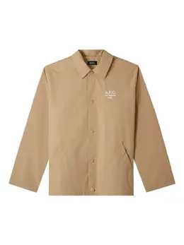 A.P.C.: Бежевая куртка  Raymond