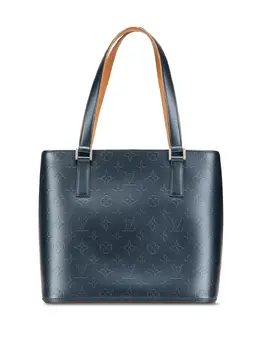 Louis Vuitton Pre-Owned: Голубая сумка-шоппер 