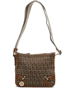 Fendi Pre-Owned: Коричневая сумка через плечо 