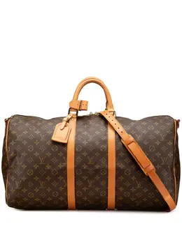 Louis Vuitton Pre-Owned: Коричневая сумка 