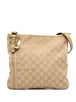 Gucci Pre-Owned: Коричневая сумка через плечо 