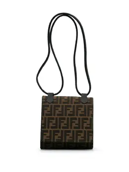 Fendi Pre-Owned: Коричневая сумка 