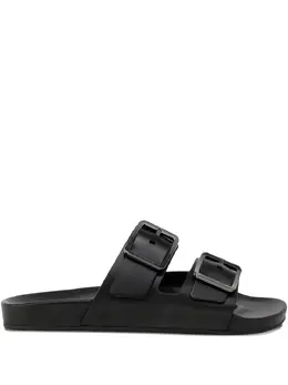 Balenciaga: Чёрные сандалии  Mallorca