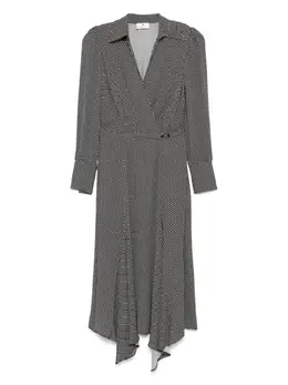 Elisabetta Franchi: Платье миди 