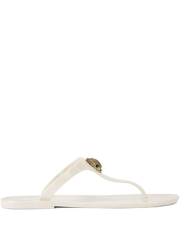 Kurt Geiger London: Белые сандалии 