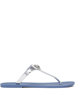 Kurt Geiger London: Синие сандалии 