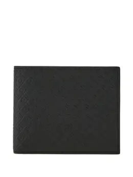 Ferragamo: Чёрный кошелёк  Gancini