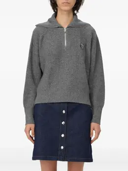 Maison Kitsuné: Трикотажный свитер 