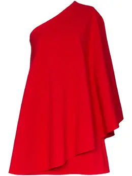 Valentino: Расклешённое платье 