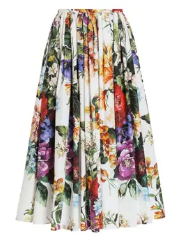 Dolce & Gabbana: Хлопковая юбка 