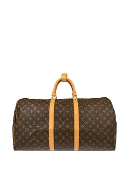 Louis Vuitton Pre-Owned: Коричневая сумка 