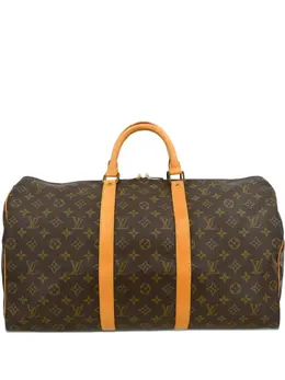 Louis Vuitton Pre-Owned: Коричневая сумка 