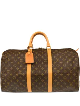 Louis Vuitton Pre-Owned: Коричневая сумка 