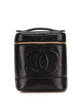 CHANEL Pre-Owned: Чёрная сумка 