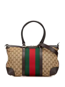 Gucci Pre-Owned: Коричневая сумка 