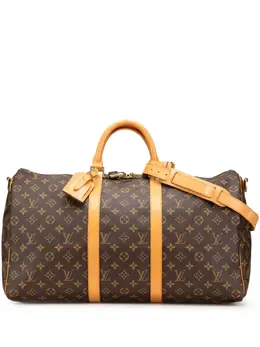 Louis Vuitton Pre-Owned: Коричневая сумка 