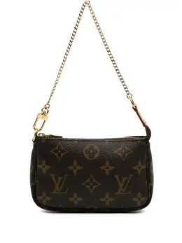 Louis Vuitton Pre-Owned: Коричневая сумка 